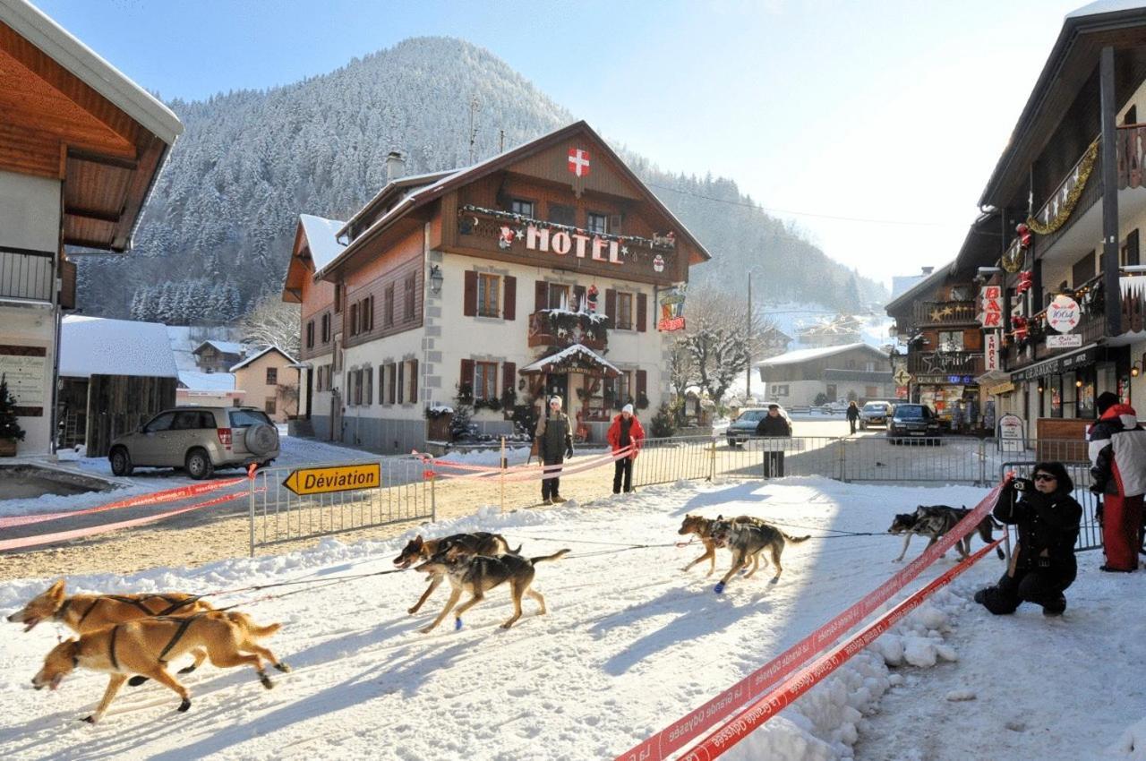 Hotel Les Touristes Abondance Zewnętrze zdjęcie