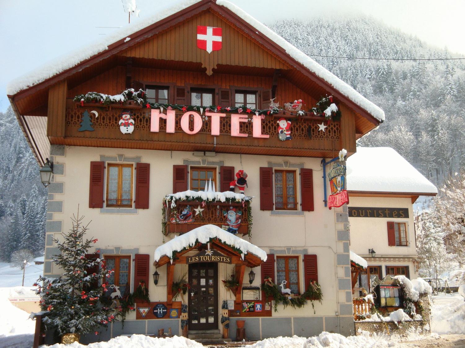 Hotel Les Touristes Abondance Zewnętrze zdjęcie