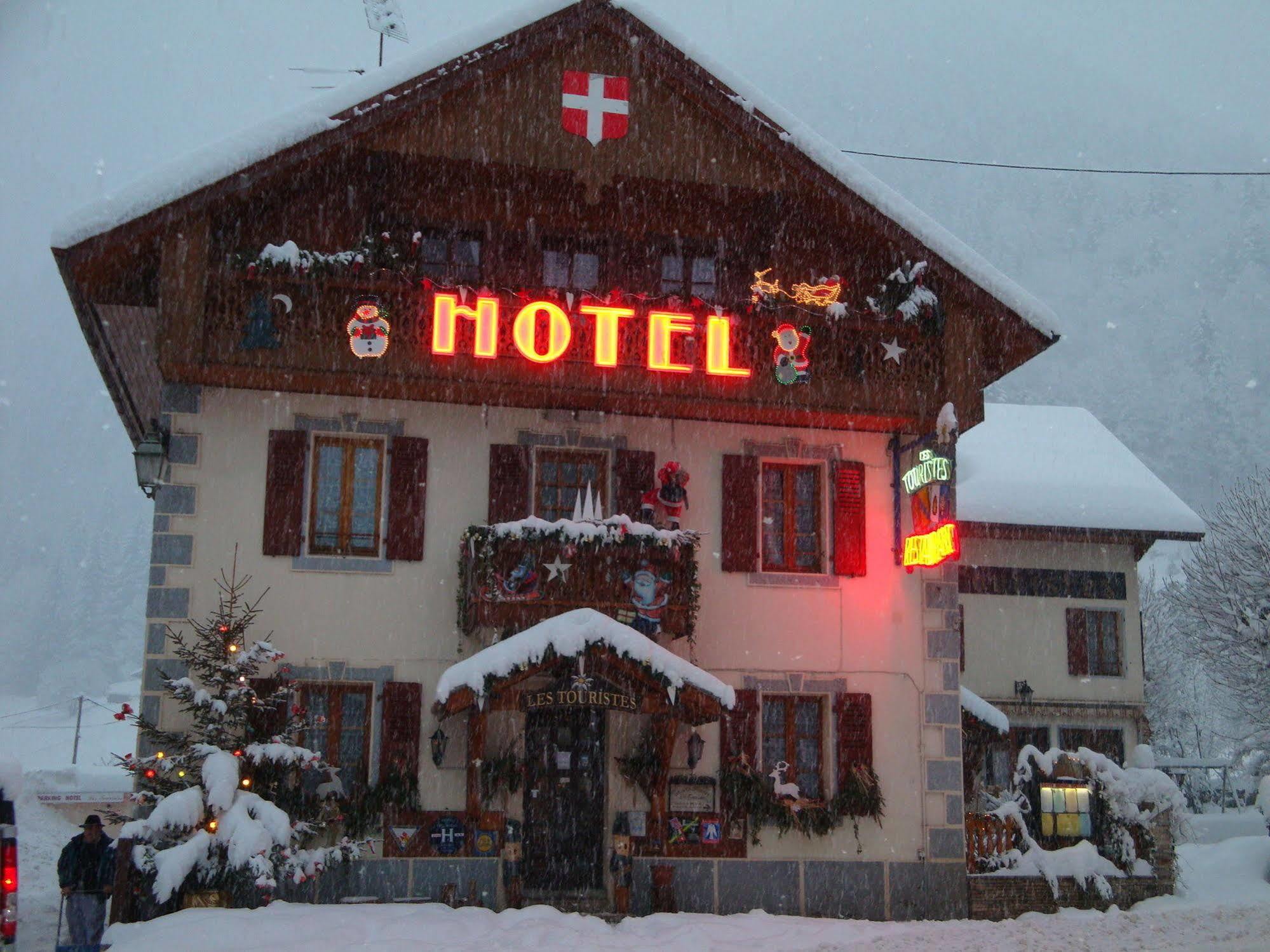 Hotel Les Touristes Abondance Zewnętrze zdjęcie